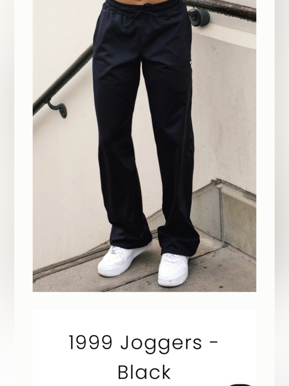 Tiger Friday adult XS 1999 Joggers - Black- never been worn